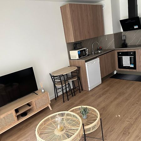 Appartement 2 Pieces Neuf Avec Sont Jardin Prive フランコンヴィル エクステリア 写真